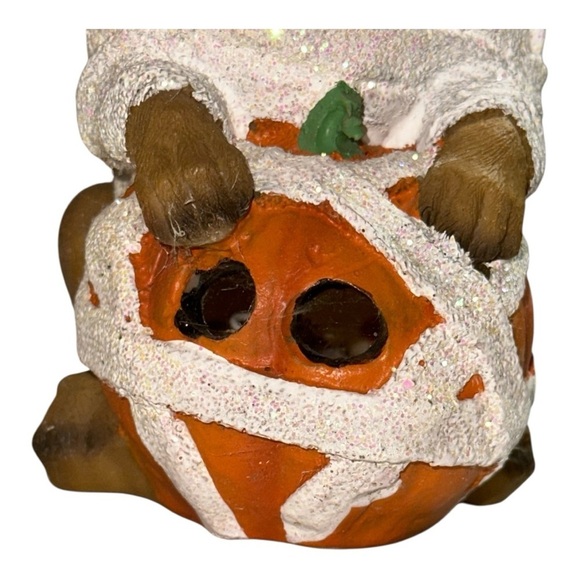 Adorable Halloween Dog Figurine – Resin in Mummy Costume – Fall Décor - Picture 5 of 15